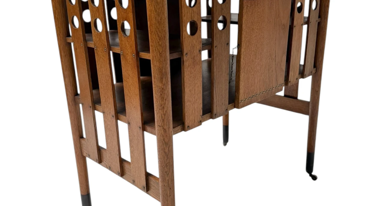 Vienna Secession Cabinet with Small Door, 1900s